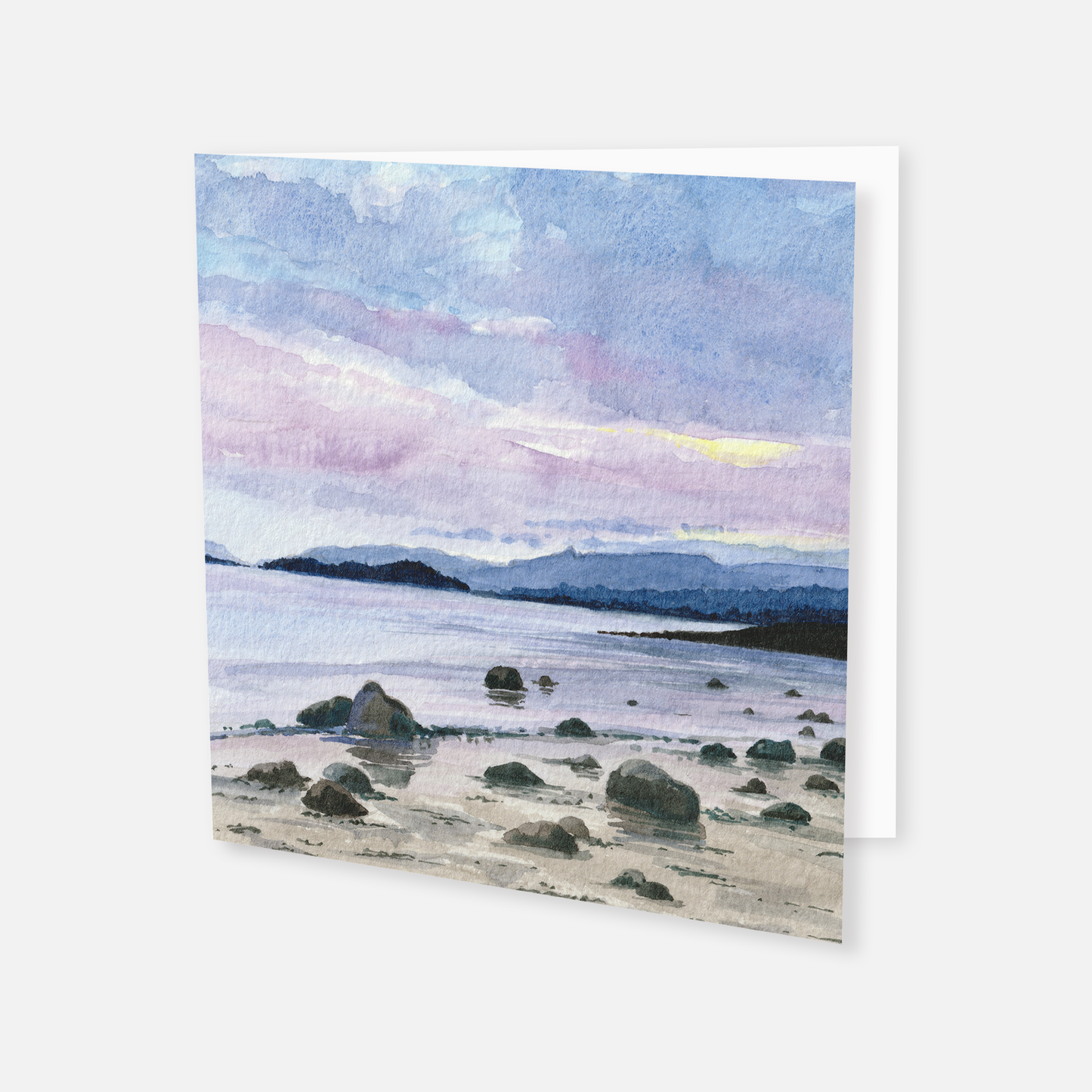 Rosy Skies - set of 4 cards