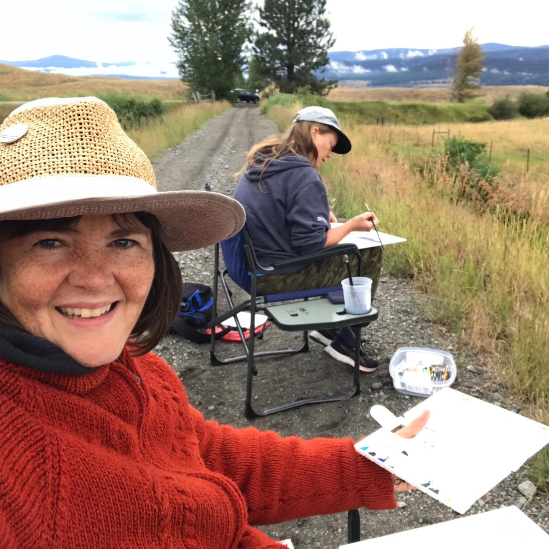 plein air painting road trip of 2023