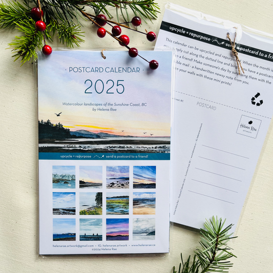 2025 Postcard Calendar - 20% off!