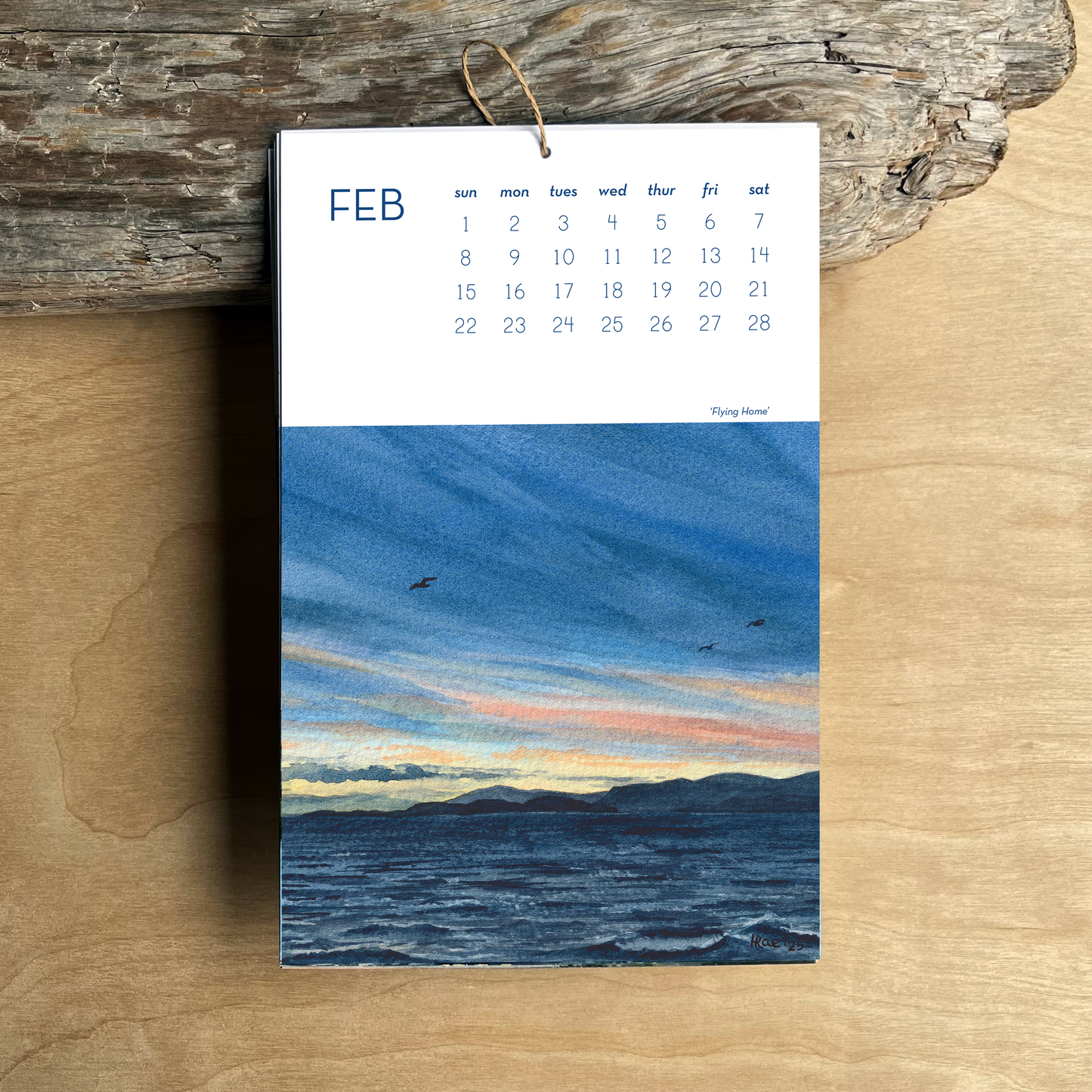 2026 Postcard Calendar