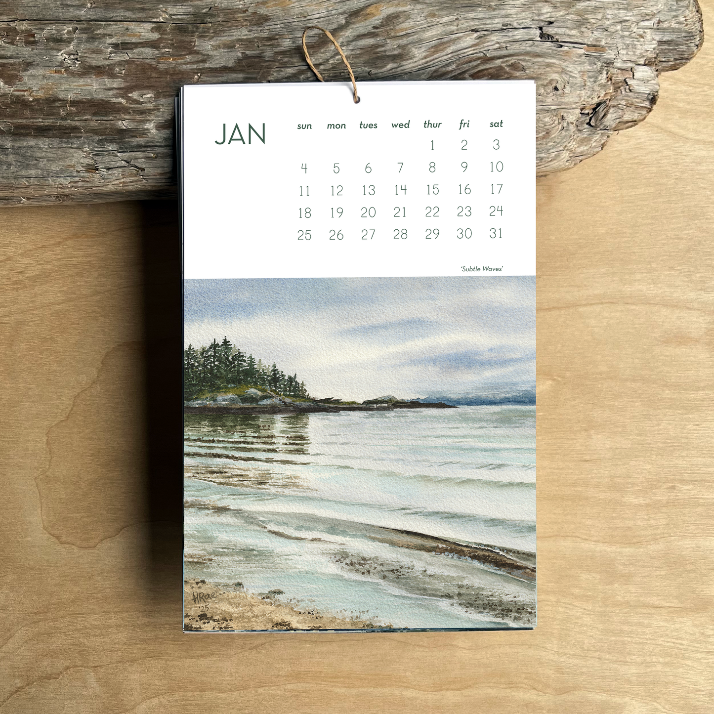 2026 Postcard Calendar