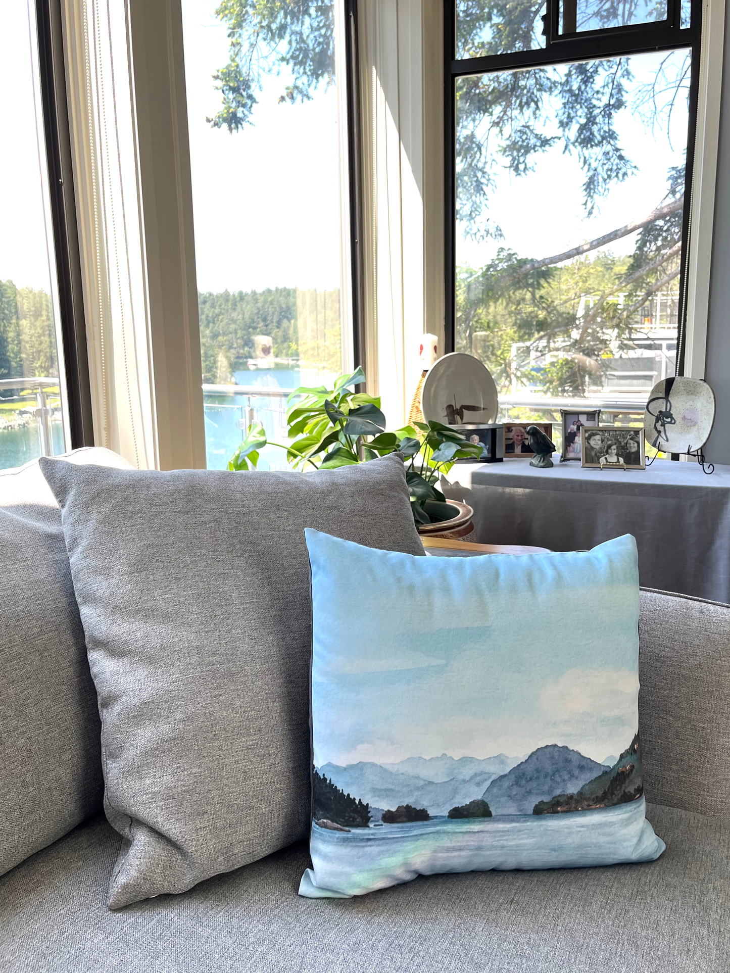 Tranquility cushion cover