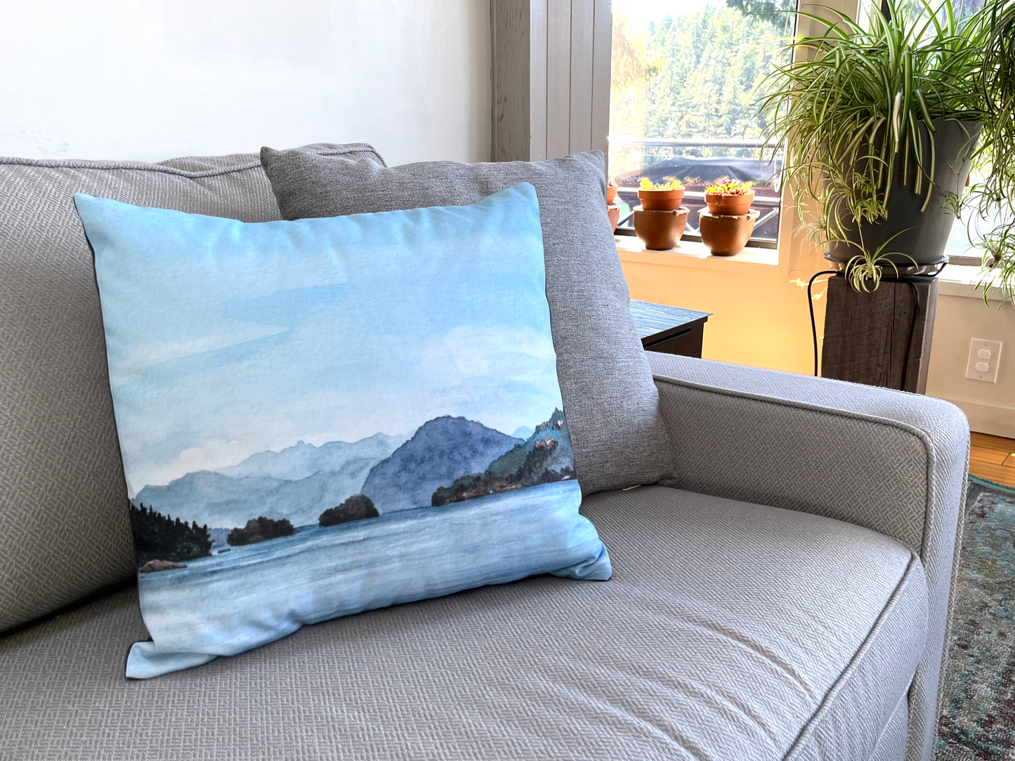 Tranquility cushion cover